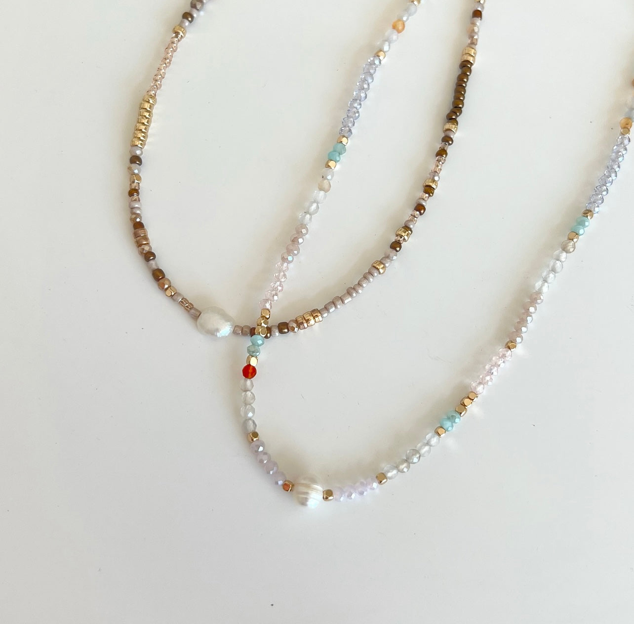 Pearl Beaded Necklace